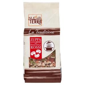 Nuova Terra La Tradizione Zuppa Lucchese con Fagioli Rossi 250 g