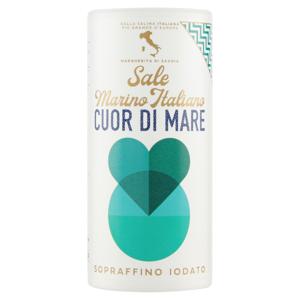 Cuor di Mare Sale Marino Italiano Sopraffino Iodato 125 g