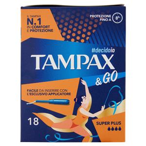 Tampax & Go Super Plus 18 pz