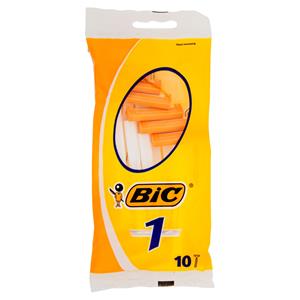 Bic 1 Rasoi Uomo Usa e Getta, 10 pezzi