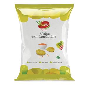 VIVIBIO CHIPS C/LENTICCHIE GR 35