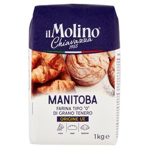 il Molino Chiavazza Manitoba Farina Tipo "0" di Grano Tenero 1 kg