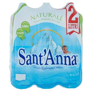 Sant'Anna Naturale Sorgente Rebruant 6 x 2 L