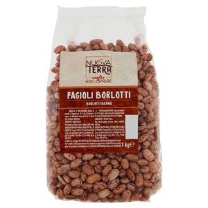 Nuova Terra voglio Riscoprire Fagioli Borlotti 1 kg