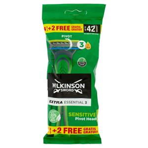 Wilkinson Sword Rasoio usa&getta Essentials 3 Sensitive 4+2