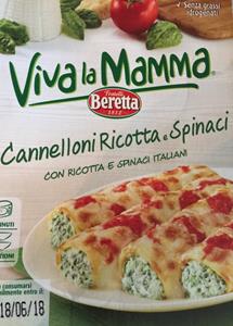 Viva la Mamma Cannelloni Ricotta e Spinaci 350 g