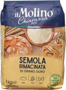 il Molino Chiavazza Semola Rimacinata di Grano Duro 1 kg