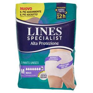 Lines Specialist Alta Protezione Pants Unisex Taglia M Maxi 8 pz