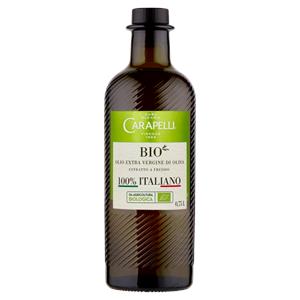 Carapelli Bio Olio Extra Vergine di Oliva 100% Italiano 0,75 L