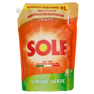 Sole Sapone Piatti Limone Verde 2L