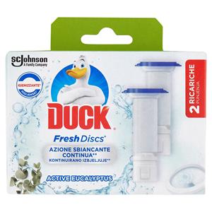 Duck Fresh Discs - Doppia Ricarica, Fragranza Eucalipto 2 x 36ml