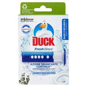 Duck Fresh Discs - Base per Dischi Gel Igienizzanti WC, Fragranza Eucalipto 36ml