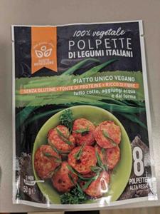 POLPETTE DI LEGUMI GUSTO BEN. GR.50