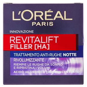 L'Oréal Paris Revitalift Filler [HA] Trattamento Anti-Rughe Notte 50 ml