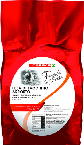 FESA DI TACCHINO ARROSTO DESPAR 4,5 KG