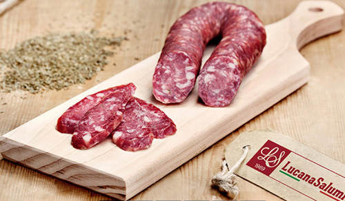 SALSICCIA LUCANA SALUMI 350G CA DOLCE