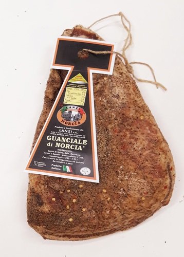 GUANCIALE DI NORCIA AL PEPE LANZI