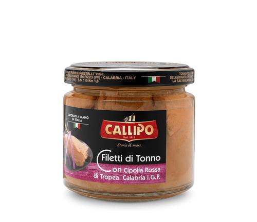 FILET. TONNO&CIPOLLA TROPEA CALLIPO 190G