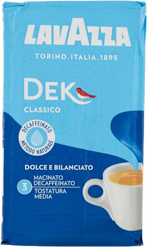 CAFFE' LAVAZZA DEK 250G BUSTA