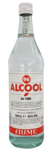 ALCOOL PURO FIUME 96 GRADI 1LT