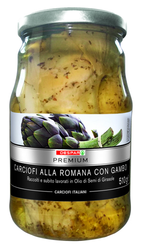 CARCIOFI PREMIUM 580G ALLA ROMANA