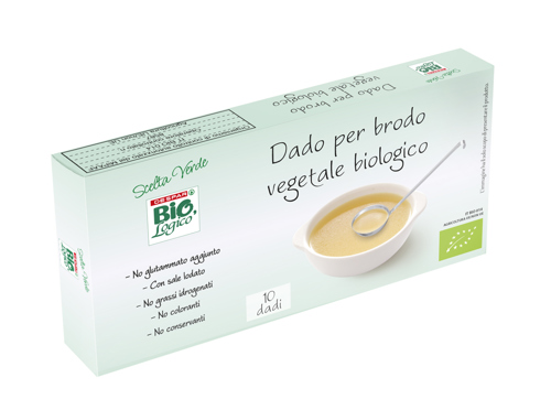 DADO SCELTA VERDE BIO 10 CUBI VEGETALE