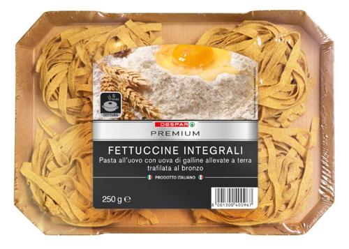 FETTUCCINE UOVO PREMIUM 250G INTEGRALI