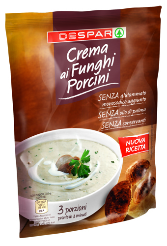 CREMA DESPAR 100G C/FUNGHI PORCINI