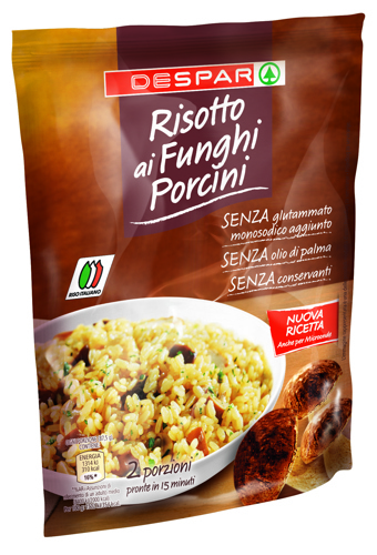 RISOTTO DESPAR 175G FUNGHI PORCINI