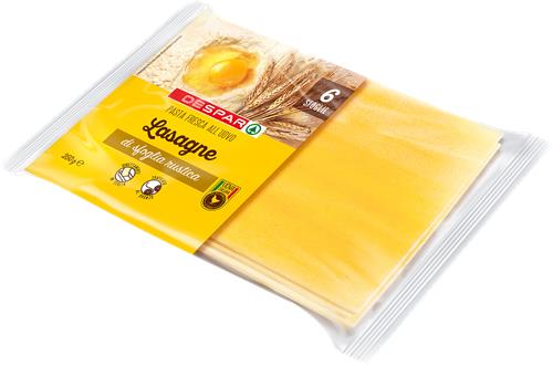 SFOGLIA RUSTICA PER LASAGNE DESPAR 250G