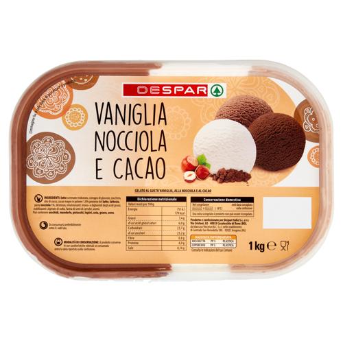 VASC. DESPAR 1KG VAN/NOCC/CACAO