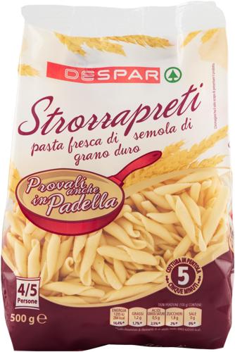 STROZZAPRETI DESPAR 500G