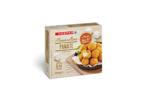 MOZZARELLE PANATE DESPAR 250G