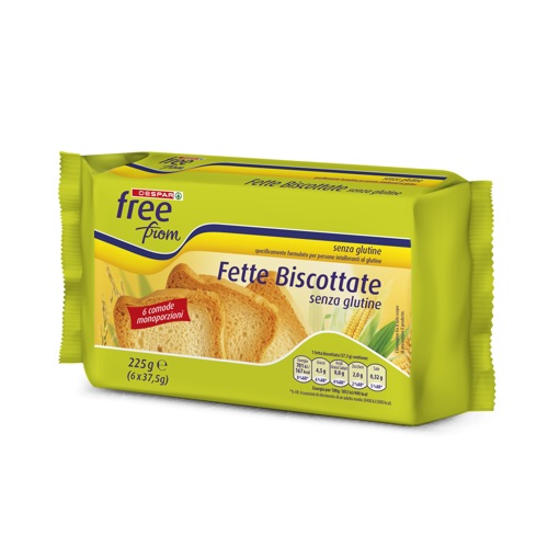 FETTE BISCOTTATE FREE FROM 225G S/GLUT.