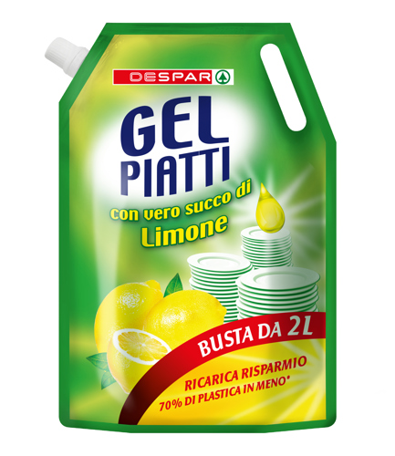 DET.LIQ.PIATTI DESPAR BUSTA 2 L LIMONE