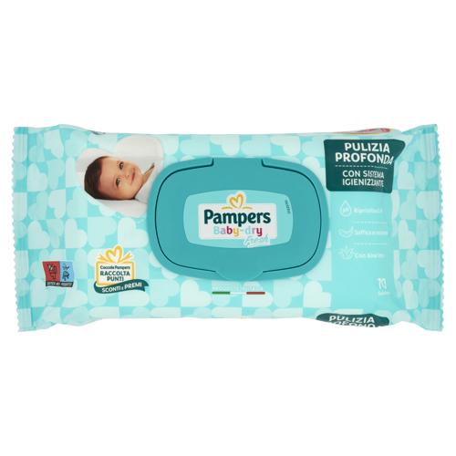 SALVIETT.PAMPERS RIC.x 70 PEZZI BABYDRY