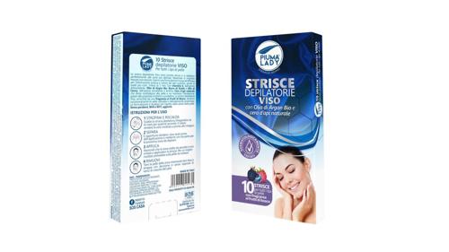 STRISCE DEPILATORIE VISO PIUM LADY X10