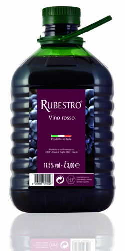 VINO TAVOLA RUBESTRO 3L ROSSO PET