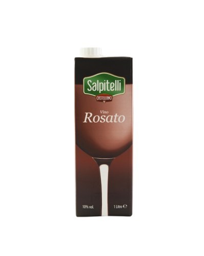 VINO TAVOLA BRICK SALPITELLI 1L ROSATO