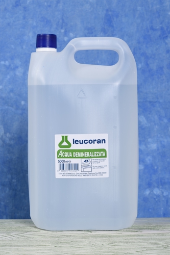 ACQUA DEMINERALIZZATA LEUCORAN 5 LT