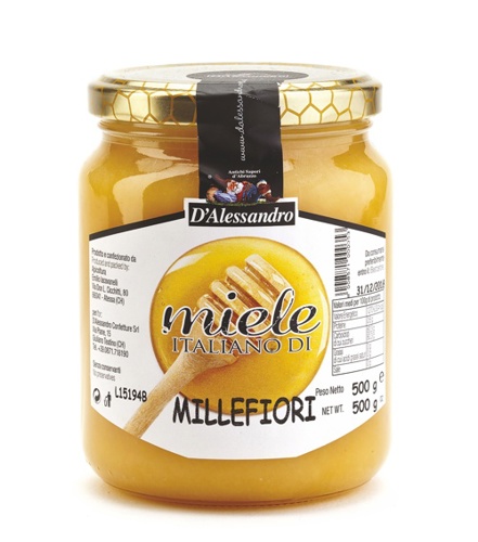 MIELE MILLEFIORI D'ALESSAND 500GR