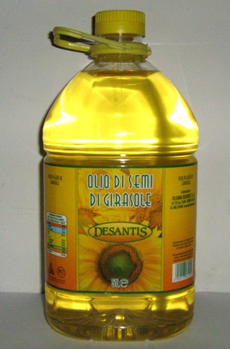 OLIO SEMI GIRASOLE DESANTIS 5LT DAMA PET