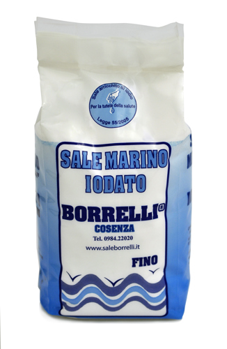 SALE  IODATO FINO  BORRELLI  1 kg