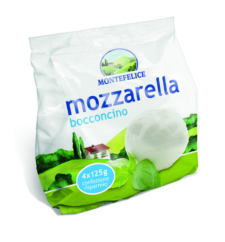 MOZZARELLA MONTEFELICE 4X125GR