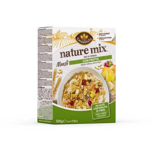 MUESLI TUTTI FRUTTI   500G.