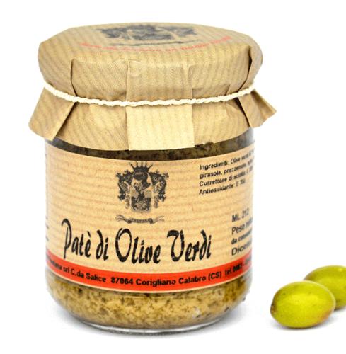 PATE' DI OLIVE VERDI FONTANA 190G