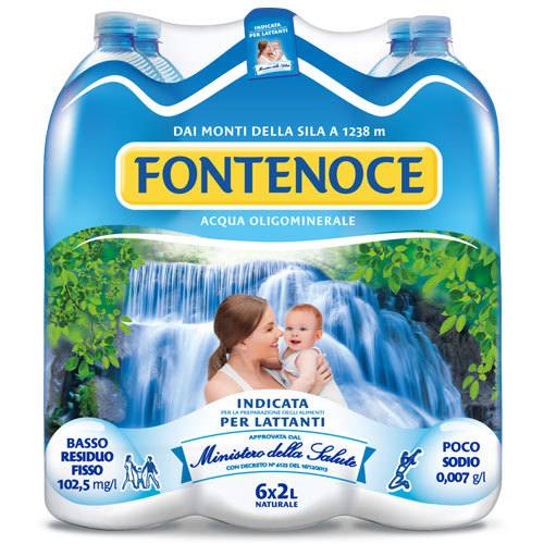 ACQUA MINERALE FONTENOCE 2L NATURALE