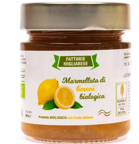 MARMELLATA DI LIMONI BIO MIGLIARESE 280G