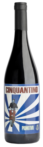 VINO PRIMITIVO IGP CINQUANTIN SAMPI 75CL