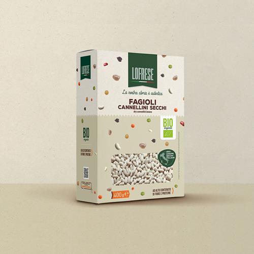 FAGIOLI CANNELLINI BIO LOFRESE 400g